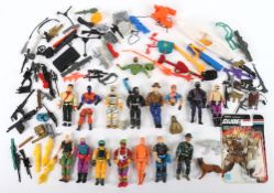 Vintage G.i. Joe Action Force Action Figures, accessories and weapons 1982-1994,  