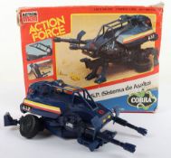 Vintage Action Force Cobra ASP A.S.P. boxed Palitoy 1984, 