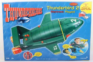 Thunderbirds Thunderbird 2 Electronic Playset by Vivid Imaginations Carlton 1999 boxed sealed,