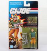 Vintage Scarce G.I. Joe Captain Grid Iron action figure carded sealed,  