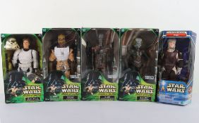 Five Star Wars Action Collection 12 inch Action Figures Dolls boxed Hasbro 1999-2002.