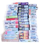 Collection of over hundred and forty various 1:72 scale plastic model Aircraft kits,