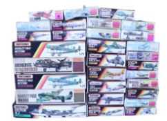 Thirty Matchbox 1:72 scale plastic model Aircraft kits,