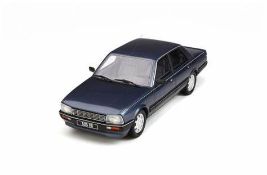 Ottomobile OT687 1:18 Scale Die Cast Peugeot 505 V6 Bleu Delft 1987.