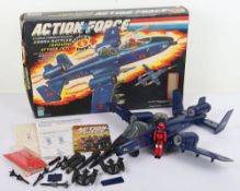 Vintage Action Force G.I. Joe Cobra Rattler Boxed Hasbro.