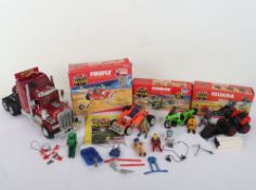 Vintage M.A.S.K. Mask Kenner Loose and Boxed vehicles with Action Figures.