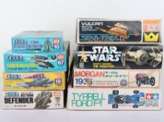 Eight Model Kits new in box.