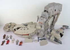 Vintage Star Wars Vehicles and Action Figures Kenner.