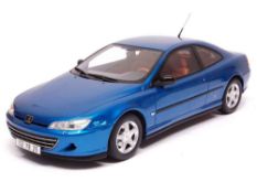 Ottomobile OT115 1:18 Scale Die Cast Peugeot 406 Ph.2 Coupe Bleu Récif 2003.