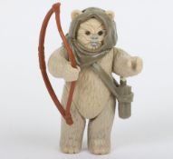 Vintage Star Wars Last 17 Lumat Ewok action figure, in good condition Kenner,