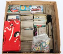 Very Large Quantity of Menko, 1950s 1960s Japanese bubblegum Trading cards,