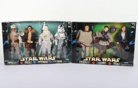 Two Star Wars Action Collection Packs 12 inch Action figures Dolls boxed Kenner,