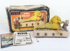 Vintage Star Wars Return of the Jedi Jabba The Hutt Action Playset 1983 Boxed complete.