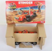 Vintage M.A.S.K. Mask Stinger Near Complete Kenner Boxed vehicles with Action Figures.
