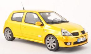 Ottomobile OT552 1:18 Scale Die Cast Renault Clio 2 Ph.3 R.S. Sirius Yellow 2004.