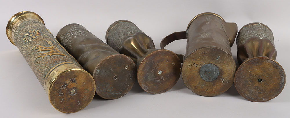 WW1 Trench Art Shell Cases - Image 3 of 3