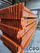 Lot of (30) 10 foot (L) X 4 inches (H) crossbeams, Teardrop style