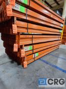 Lot of (90) 8 foot (L) crossbeams, Teardrop style