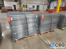 Lot of (80) pallet rack wire decks, (48 inch deep X 45 inch wide) PALLETIZED AND READY TO SHIP / 2