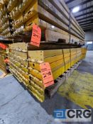 Lot of (33) 99" X 4 inches Republic crossbeams