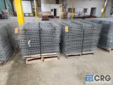 2Lot of (80) pallet rack wire decks, (42 inch deep X 45 inch wide) PALLETIZED AND READY TO SHIP /