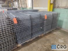 Lot of (80) pallet rack wire decks, (48 inch deep X 45 inch wide) PALLETIZED AND READY TO SHIP / 2