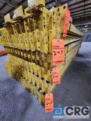 Lot of (30) 8 foot channel crossbeams, Teardrop style