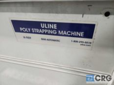 U-Line H-959 semi automatic portable poly strapping machine