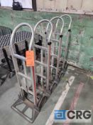 Lot of (2) Magliner aluminum hand trucks, 500 lb cap