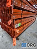 Lot of (30) 10 foot (L) X 4 inches (H) crossbeams, Teardrop style