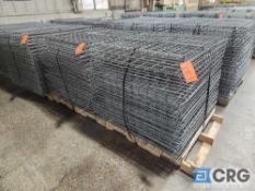 Lot of (80) pallet rack wire decks, (42 inch deep X 45 inch wide) PALLETIZED AND READY TO SHIP / 2