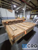 Lot of (29) 8 feet X 4 feet wood decking