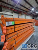 Lot of (90) 8 foot (L) crossbeams, Teardrop style