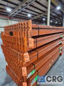 Lot of (90) 8 foot (L) crossbeams, Teardrop style