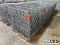 Lot of (80) pallet rack wire decks, (48 inch deep X 45 inch wide) PALLETIZED AND READY TO SHIP / 2