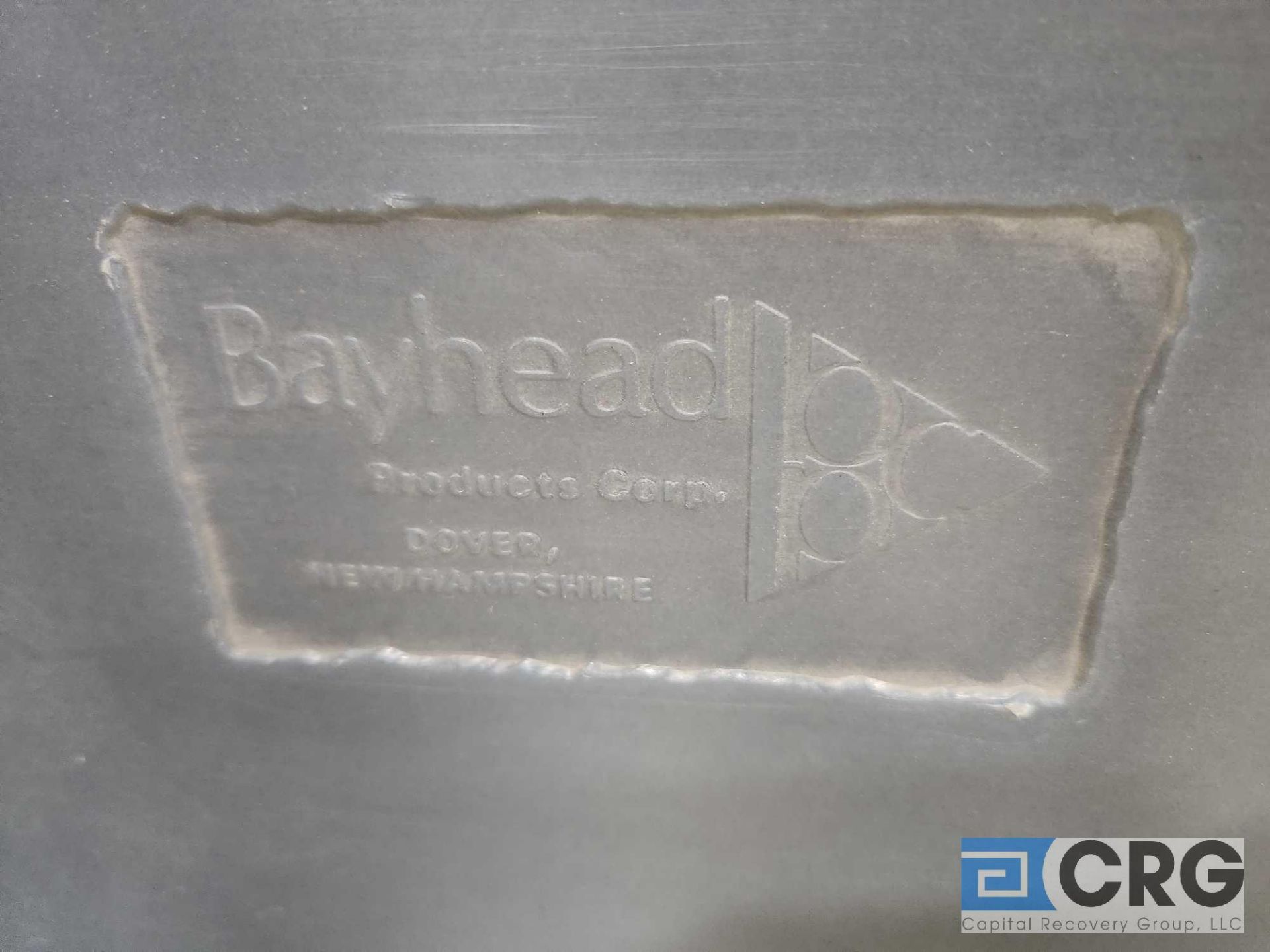 Lot of (3) Bayhead portable plastic tub carts 65"x43" - Image 3 of 3
