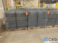 Lot of (80) pallet rack wire decks, (48 inch deep X 45 inch wide) PALLETIZED AND READY TO SHIP / 2