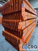 Lot of (30) 10 foot (L) X 4 inches (H) crossbeams, Teardrop style