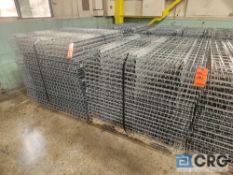 Lot of (80) pallet rack wire decks, (48 inch deep X 45 inch wide) PALLETIZED AND READY TO SHIP / 2
