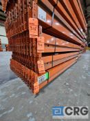 Lot of (90) 8 foot (L) crossbeams, Teardrop style