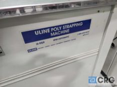 U-Line H-959 semi automatic portable poly strapping machine