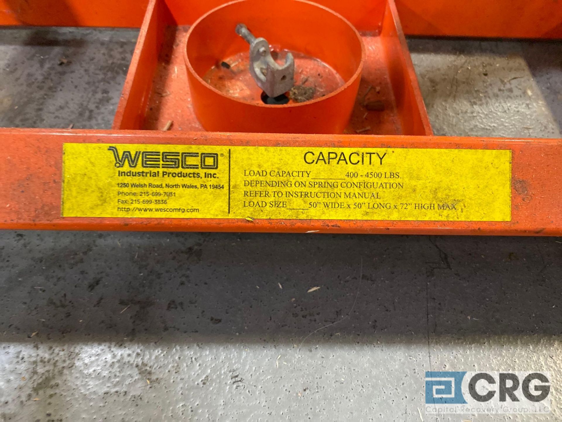 Wesco Load Spring Pallet Leveler and Positioner - Image 2 of 2