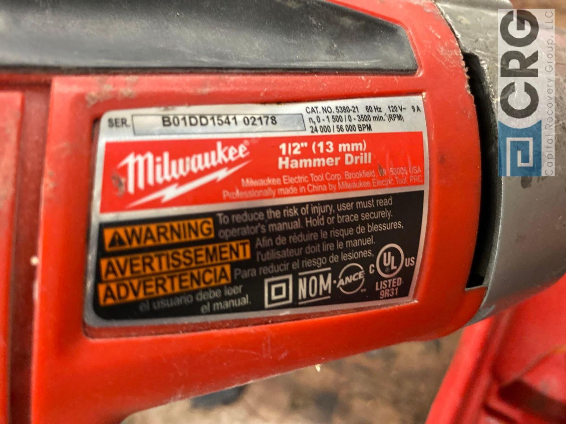 Milwaukee Hammer Drill - Image 3 of 3