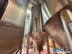 JV Northwest Stainless Steel Jacketed Cone Bottom Fermentation Tank