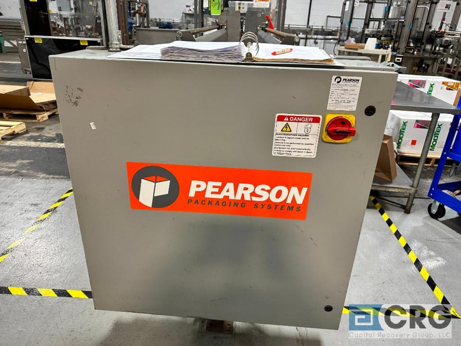 Pearson Carrier Erector Chain Feed Carrier Conveyor - Image 3 of 11