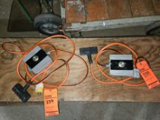 Lot of (2) 2000W dimmers with triple tap