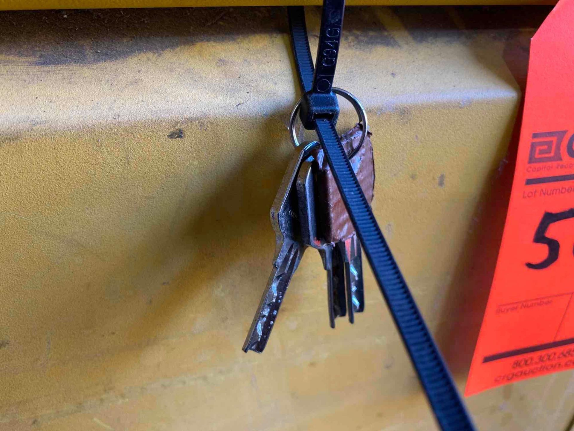 Lot of (11) assorted 12/3 white extension cords with single tap, (VARIOUS LENGTHS 10 to 50 feet) - Image 4 of 4