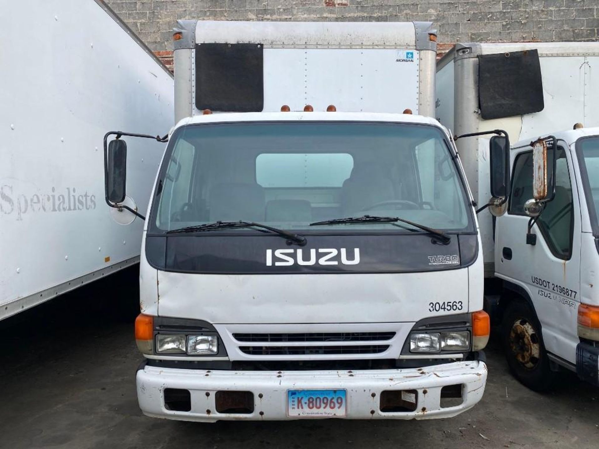 2003 Isuzu NPR 4 cylinder Diesel box truck, 14ft body, 14k GVW, non DEF, VIN JALC4B14337008229, - Image 2 of 11