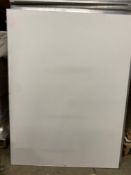 Lot of (30) 3ft x 4ft CPDF white laminate dance floor sections, 348 square feet