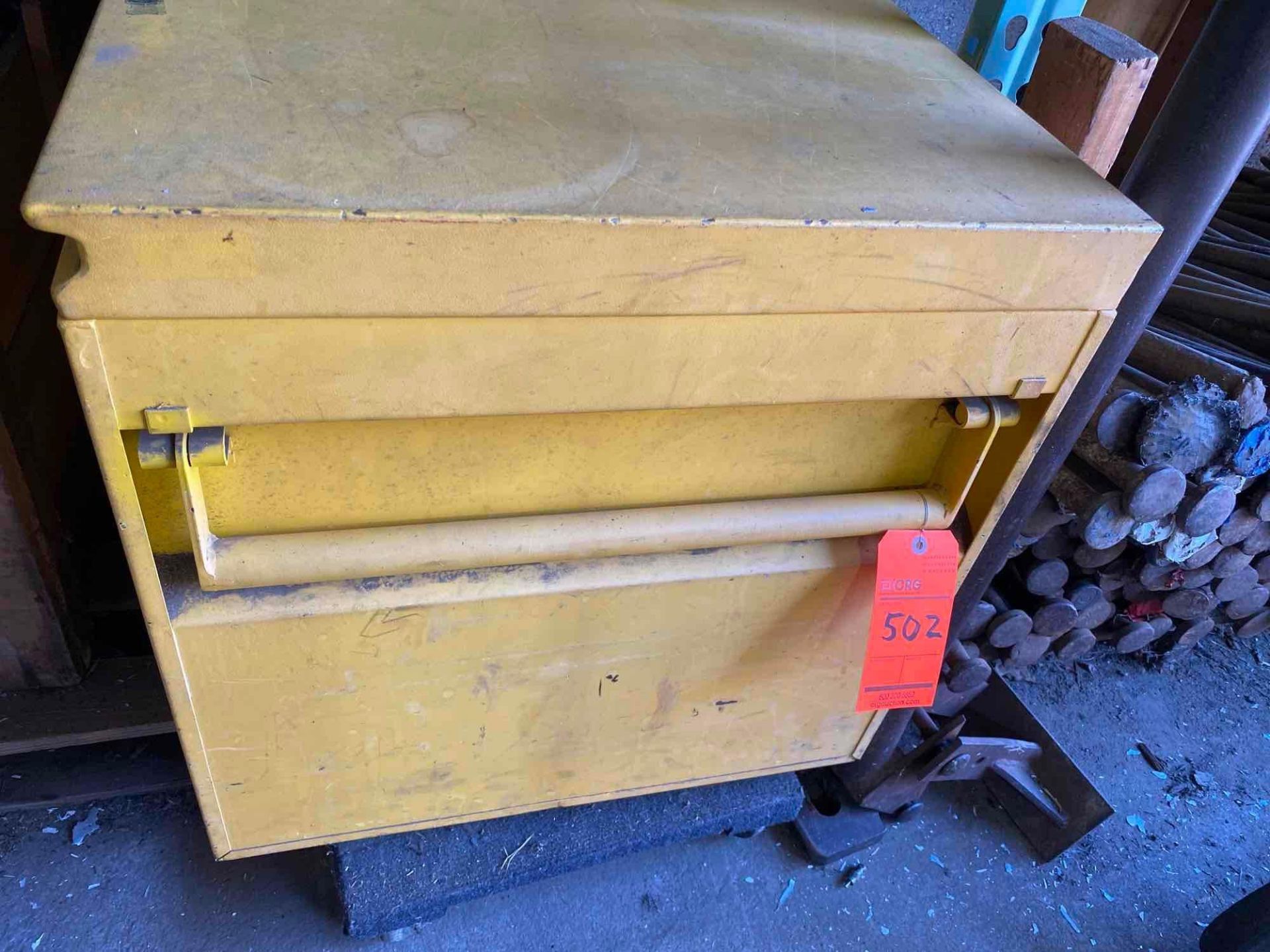 Lot of (11) assorted 12/3 white extension cords with single tap, (VARIOUS LENGTHS 10 to 50 feet) - Image 3 of 4